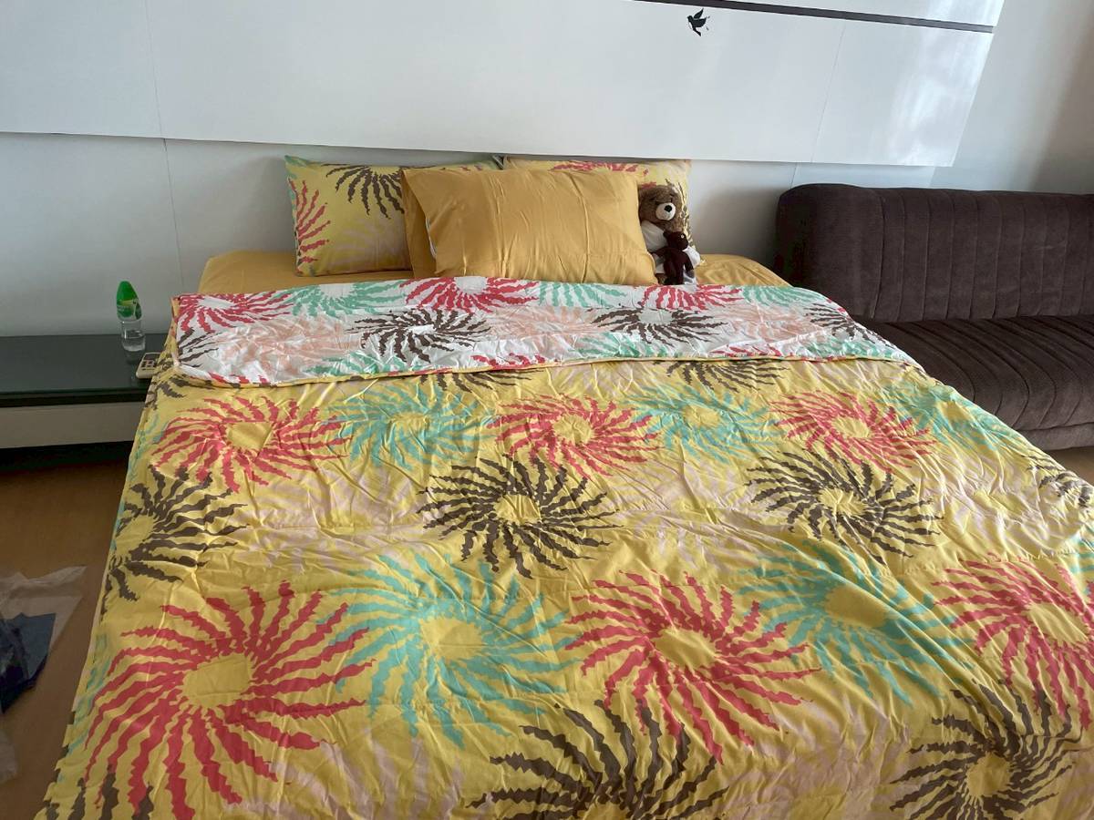 วิวเมือง ไม่บล็อควิว  The Trendy Condominium (เดอะ เทรนดี้ คอนโดมิเนียม) มีเครื่องซักผ้า