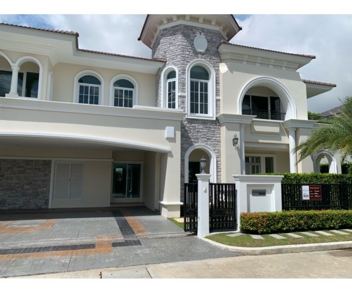 บ้านหลังใหญ่ ตกแต่งสวย เฟอนิเจอร์ครบ ทู แกรนด์ โมนาโค บางนา - วงแหวน