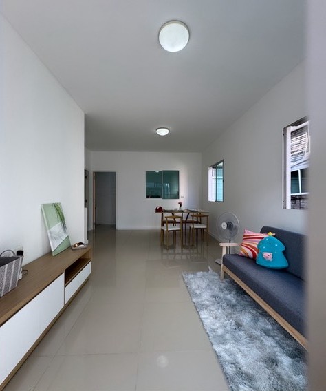 หลังมุม Habitown Nest ฮาบิทาวน์ เนสท์  ทาวน์โฮม  2 ชั้น 18.7 ตร.วา