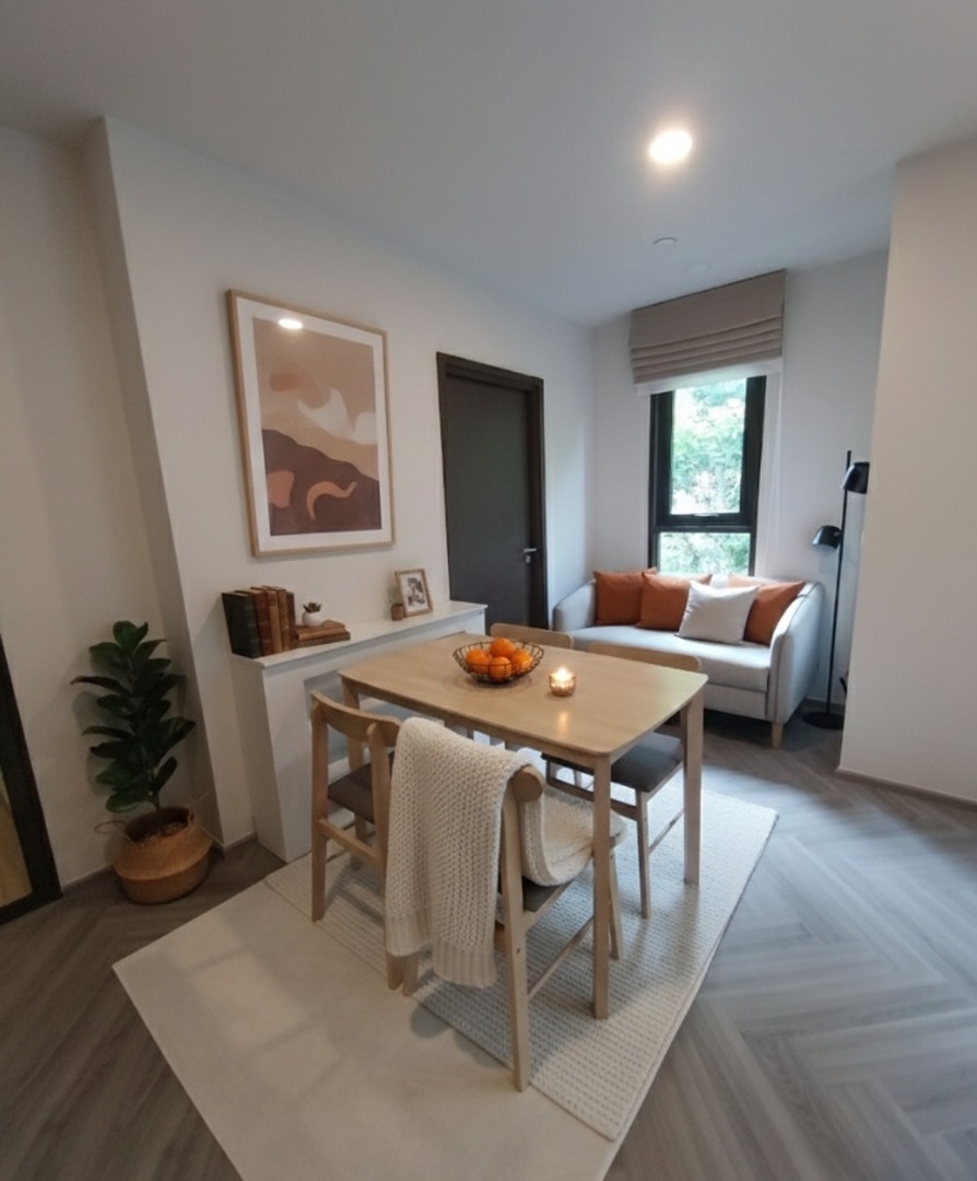 ห้องมุม  ASPIRE Arun Privé (แอสปาย อรุณ พรีเว่) ใกล้ รพ.ศิริราช เพียง 850 ม. ฟรี Hi-Speed WiFi ส่วนตัว