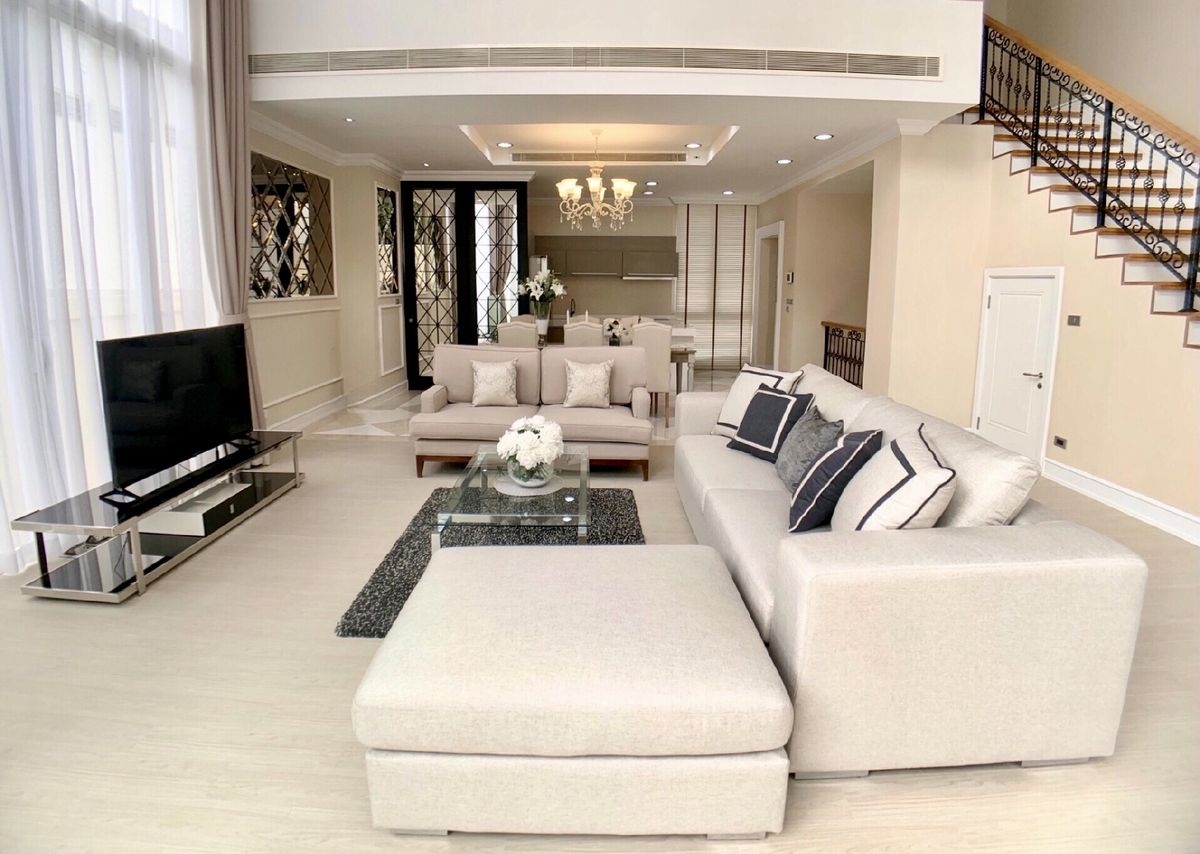  มีสระว่ายน้ำส่วนตัว สวย หรูหรา ทาวน์โฮม 5 ชั้น หมู่บ้าน 349 Residence 3 ห้องนอน 3 ที่จอดรถ ใกล้โรงเรียนนานาชาติ 