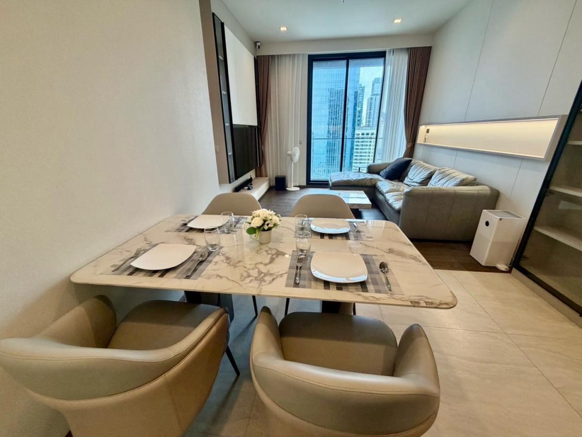  ห้องมุม  THE ADDRESS SIAM - RATCHATHEWI (ดิ แอดเดรส สยาม - ราชเทวี)   2 ห้องนอน 2 ห้องน้ำ  พื้นที่ 70 ตรม.  ชั้น 23 