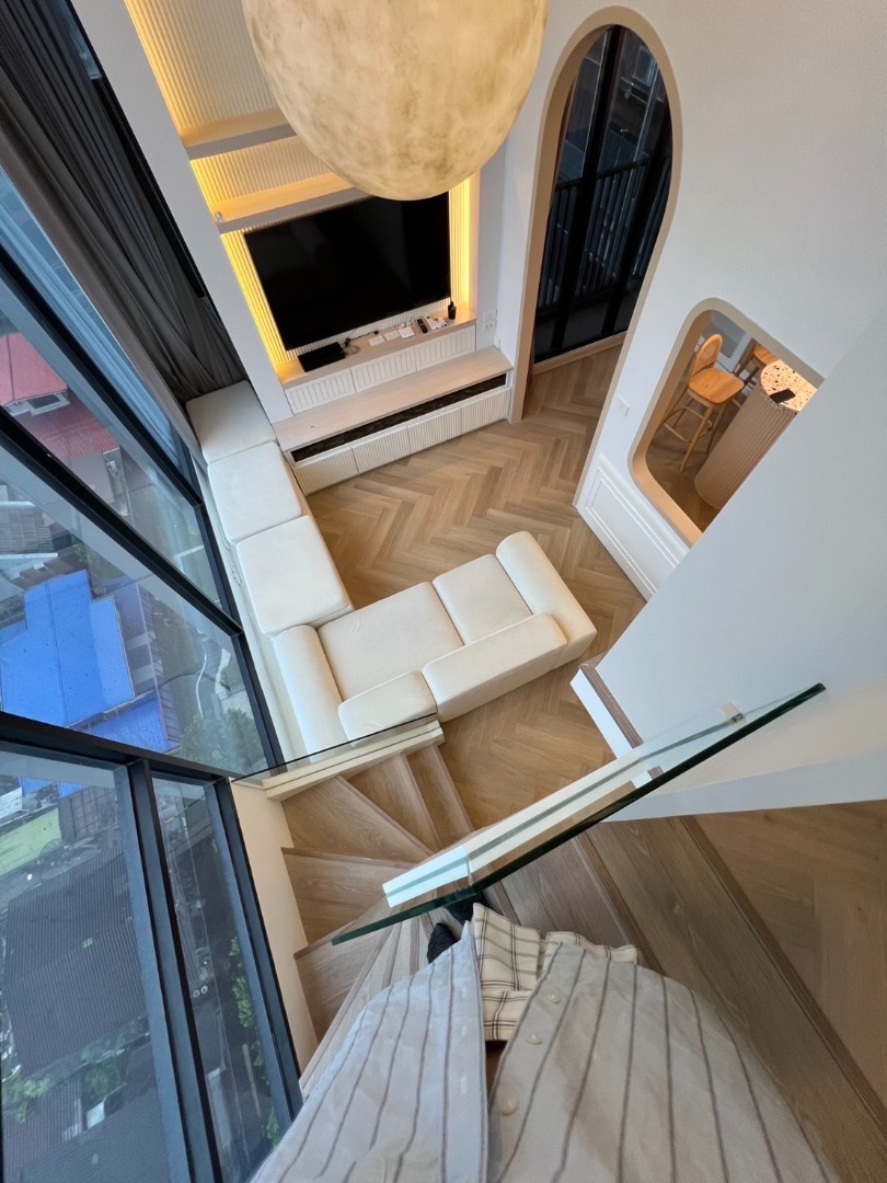 Duplex 1 ห้องนอน Knightbridge space รัชโยธิน   ชั้น 16