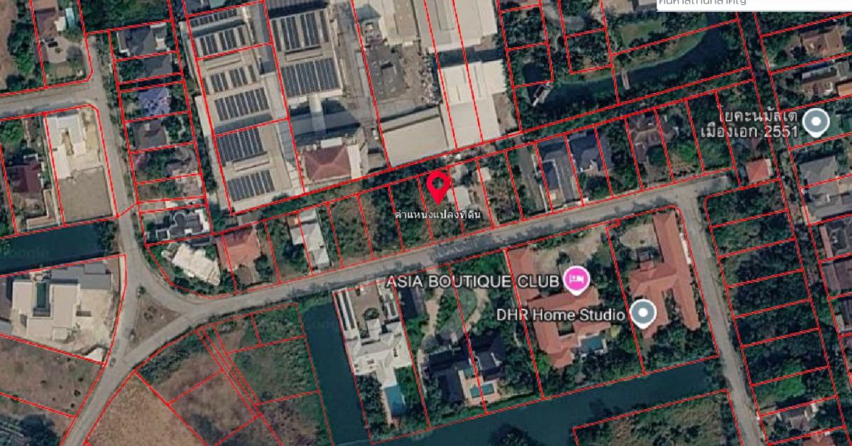 ขายที่ดิน หลักหก รังสิต ปทุมธานี ใกล้ มหาวิทยาลัยรังสิต สนามกอลฟ์