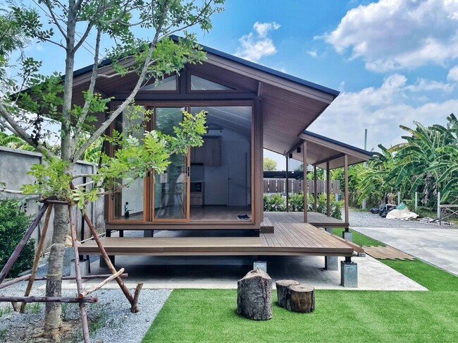 🏠ขายบ้านสำเร็จรูป บ้านโมดูลาร์ สตูดิโอ 1ห้องน้ำ และระเบียงในตัว รับสร้างทั่วประเทศ🪴